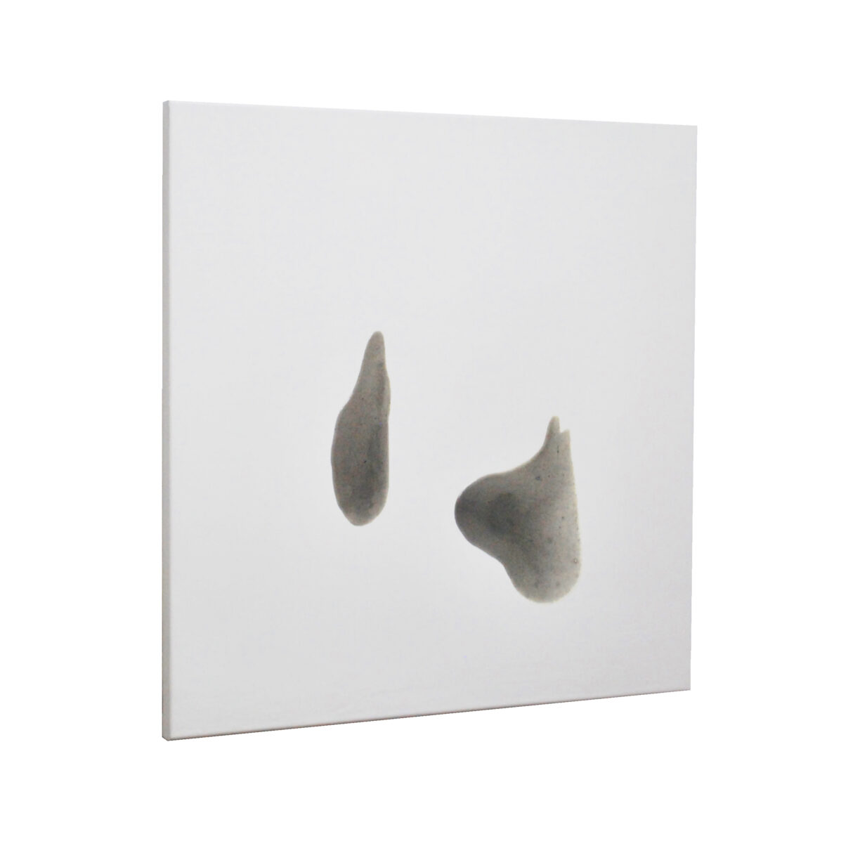 Kami Mierzvvinsk "untilted", mixed technique on canvas, 70x70cm, 2019